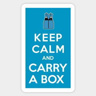 Keep Calm and Carry A Box Sticker